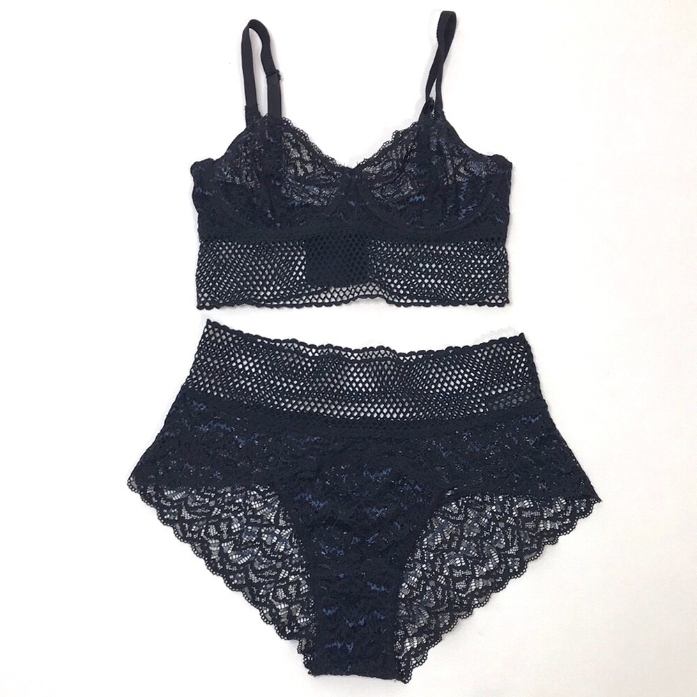ELSE arya full cup underwire longline bras and panty set
